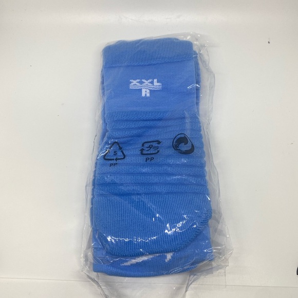 Nike Elite Basketball Crew Socks XXL Blue White - Picture 3 of 5